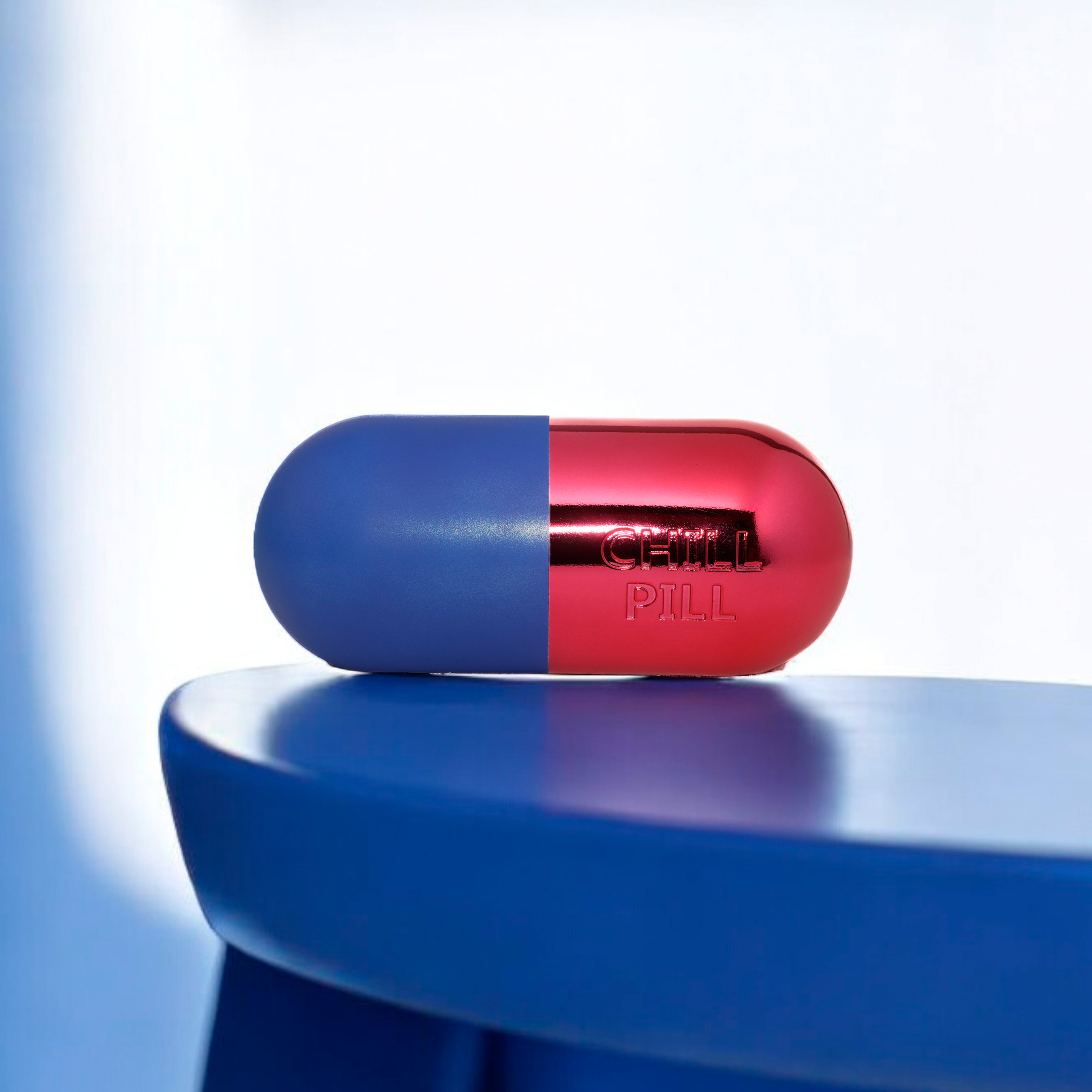 PASTILLA ROSA METALICO Y AZUL MATE