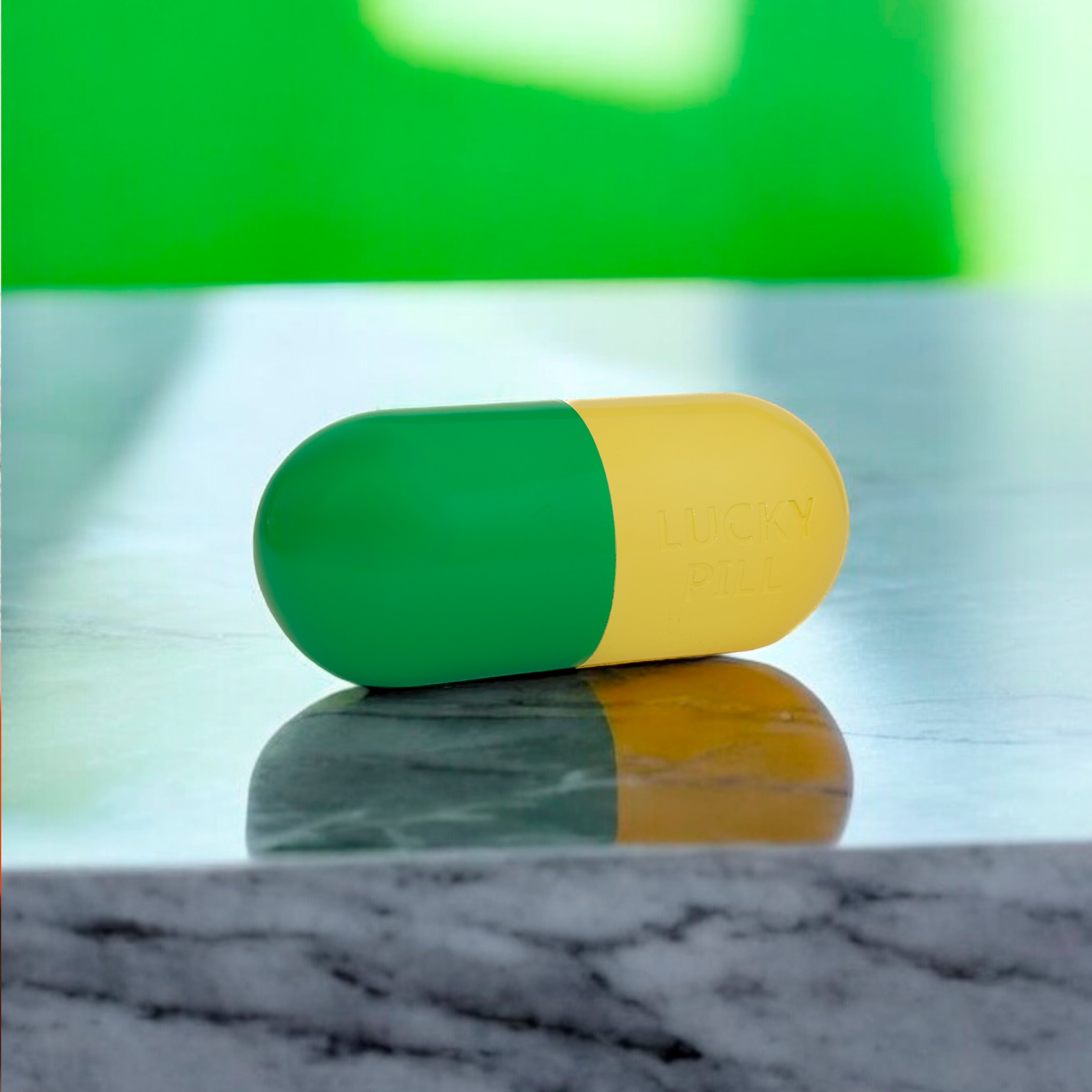 PASTILLA VERDE Y AMARILLO