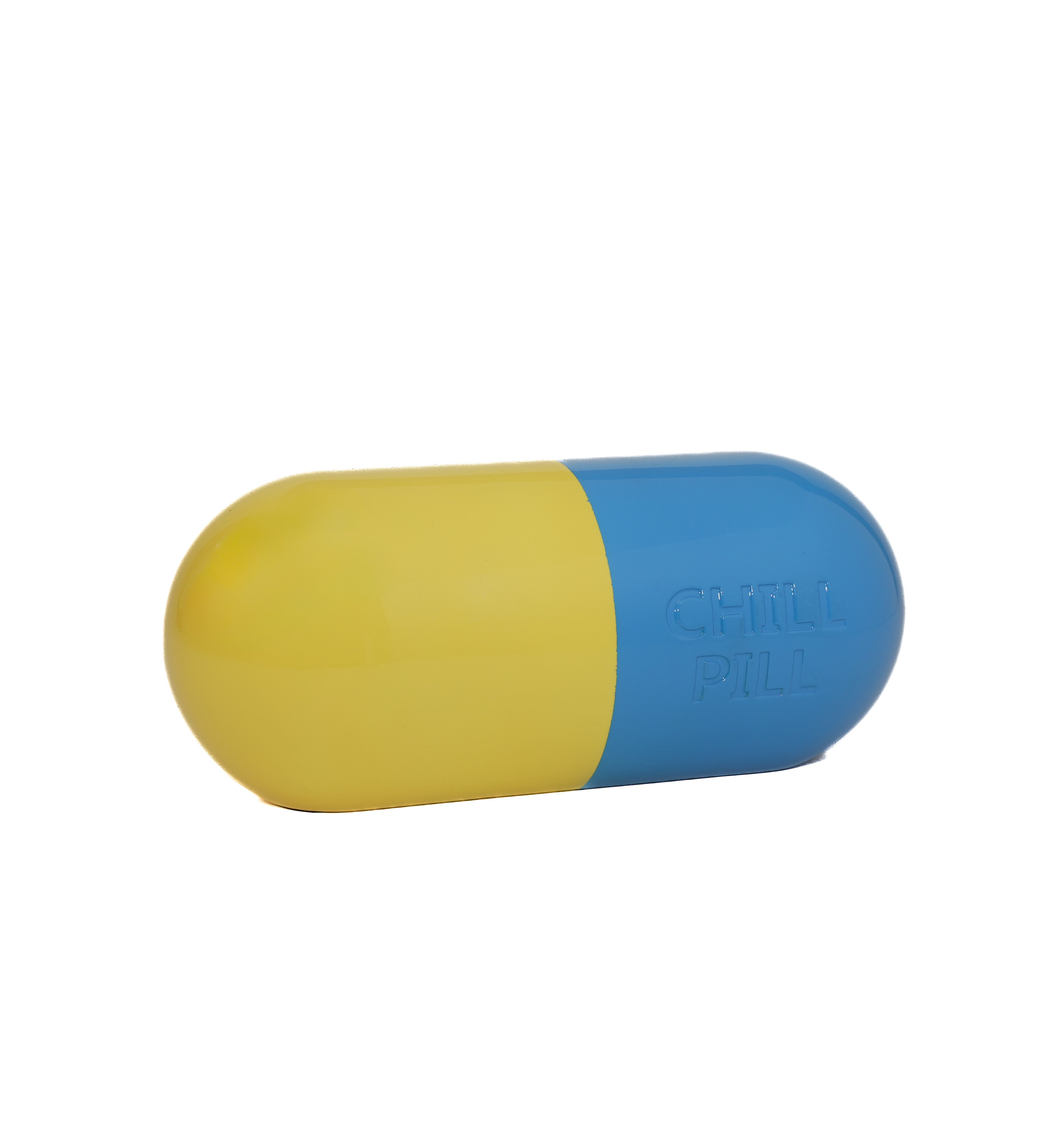 PASTILLA AMARILLO Y AZUL