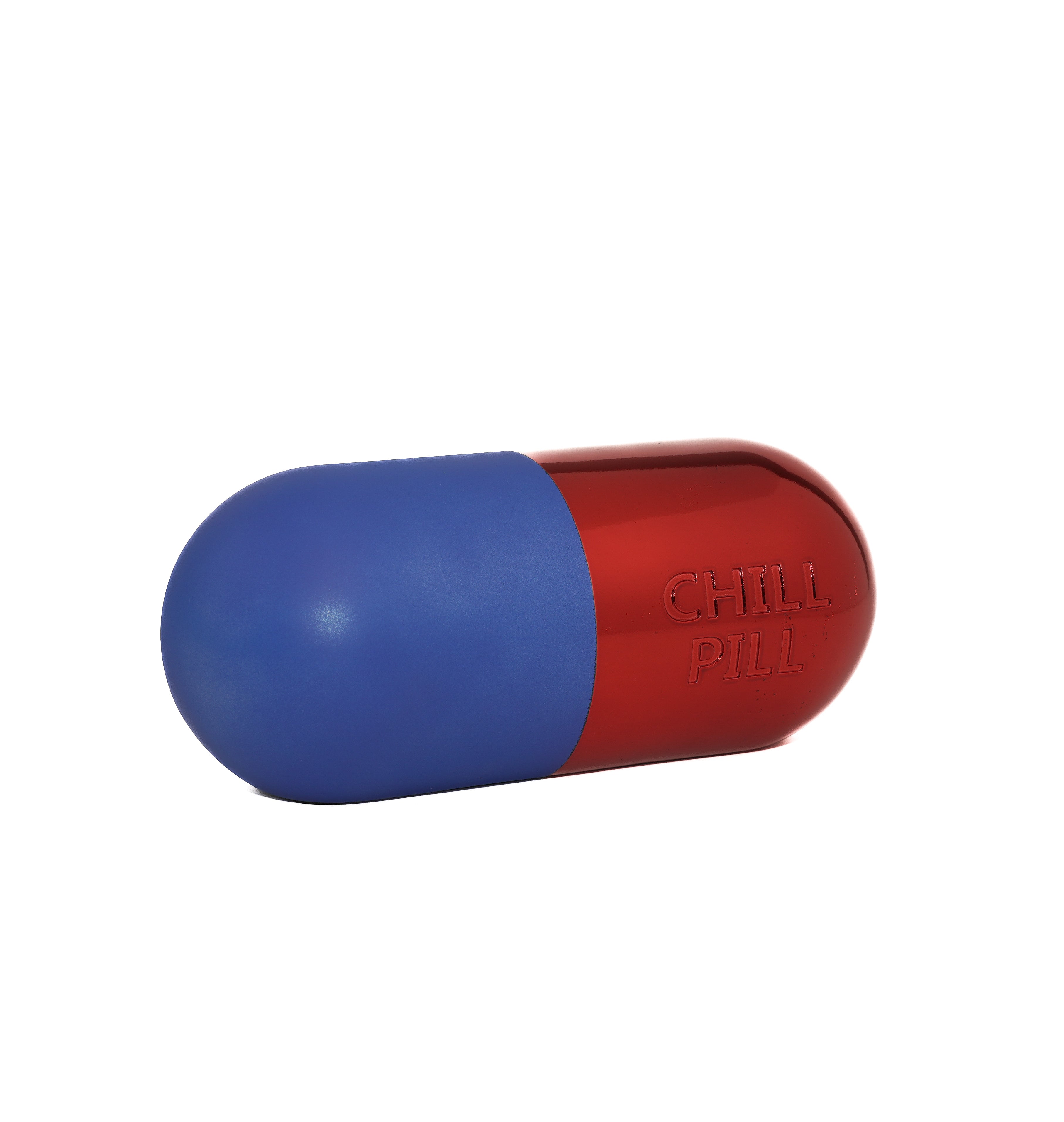 PASTILLA ROJO METALICO Y AZUL MATE