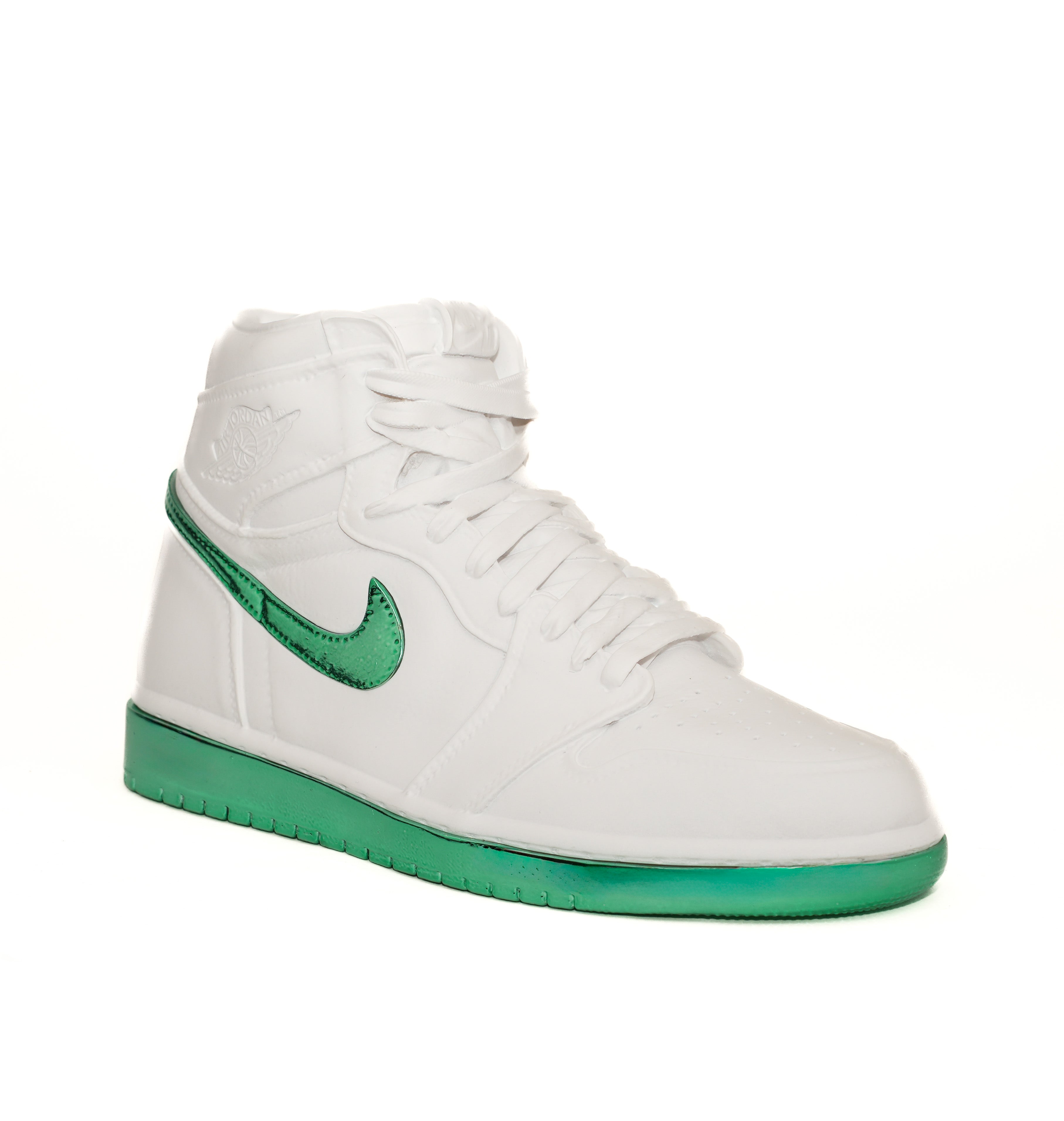 TENIS VERDE METALICO
