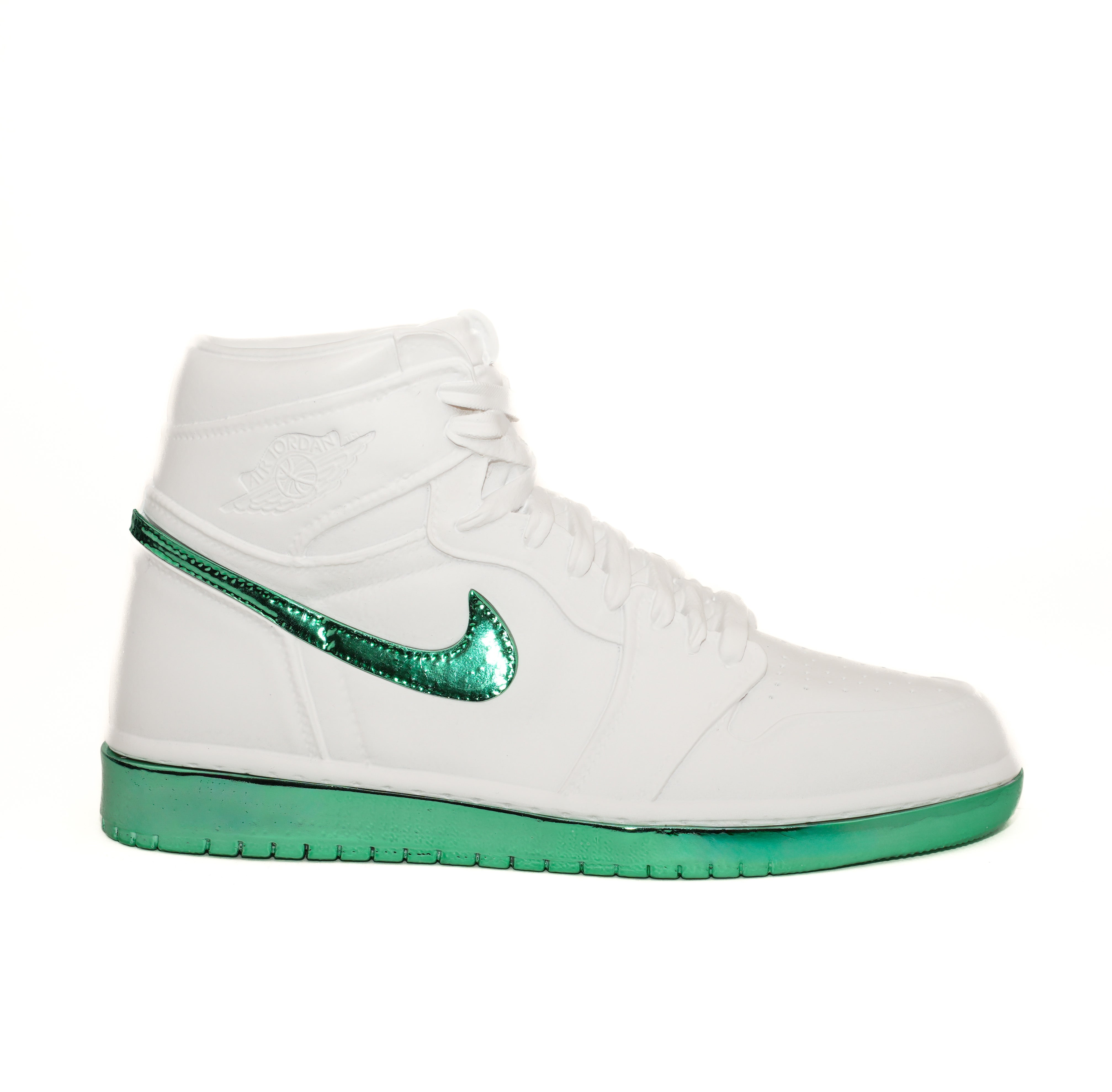 TENIS VERDE METALICO