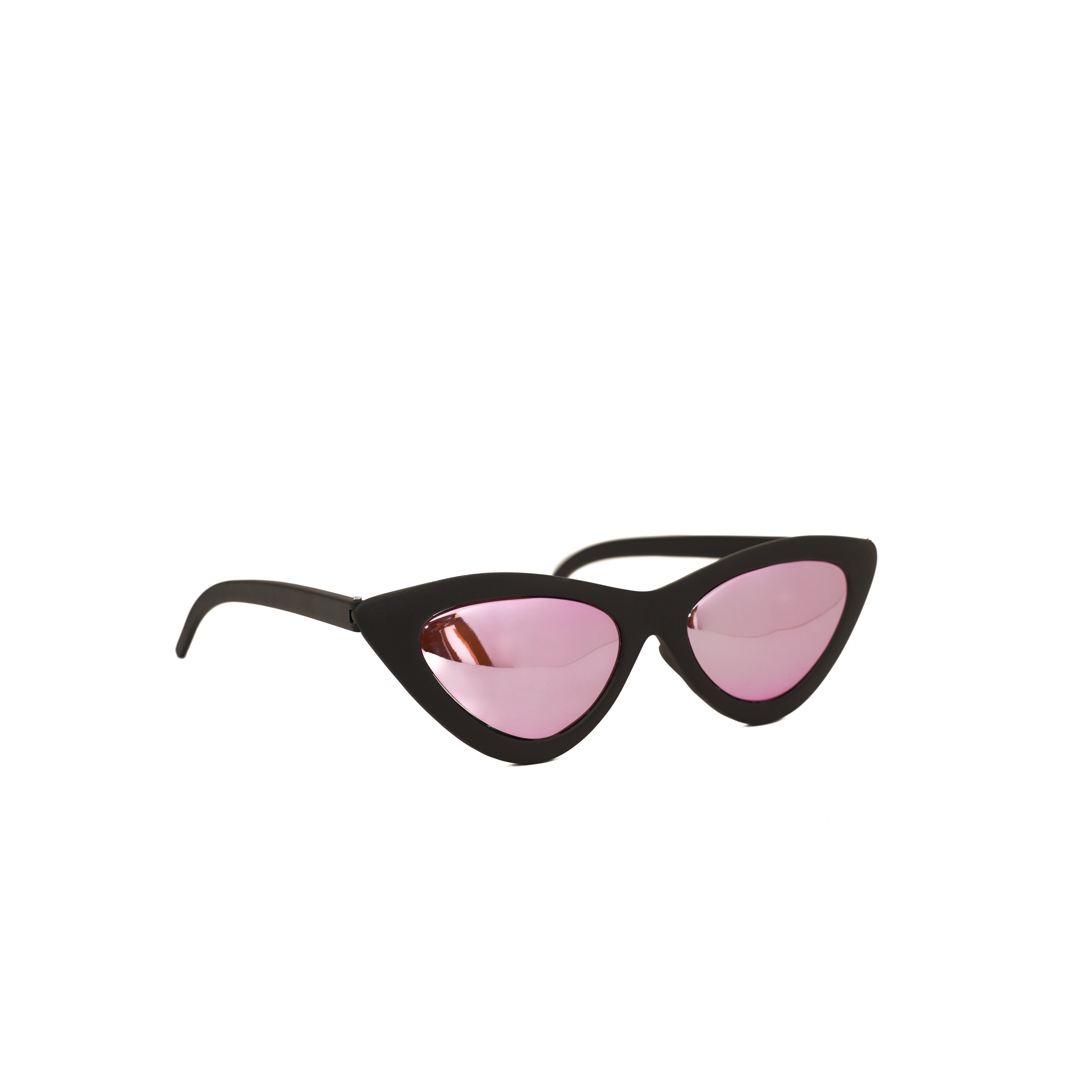 LENTES NEGRO CON ROSA METALICO