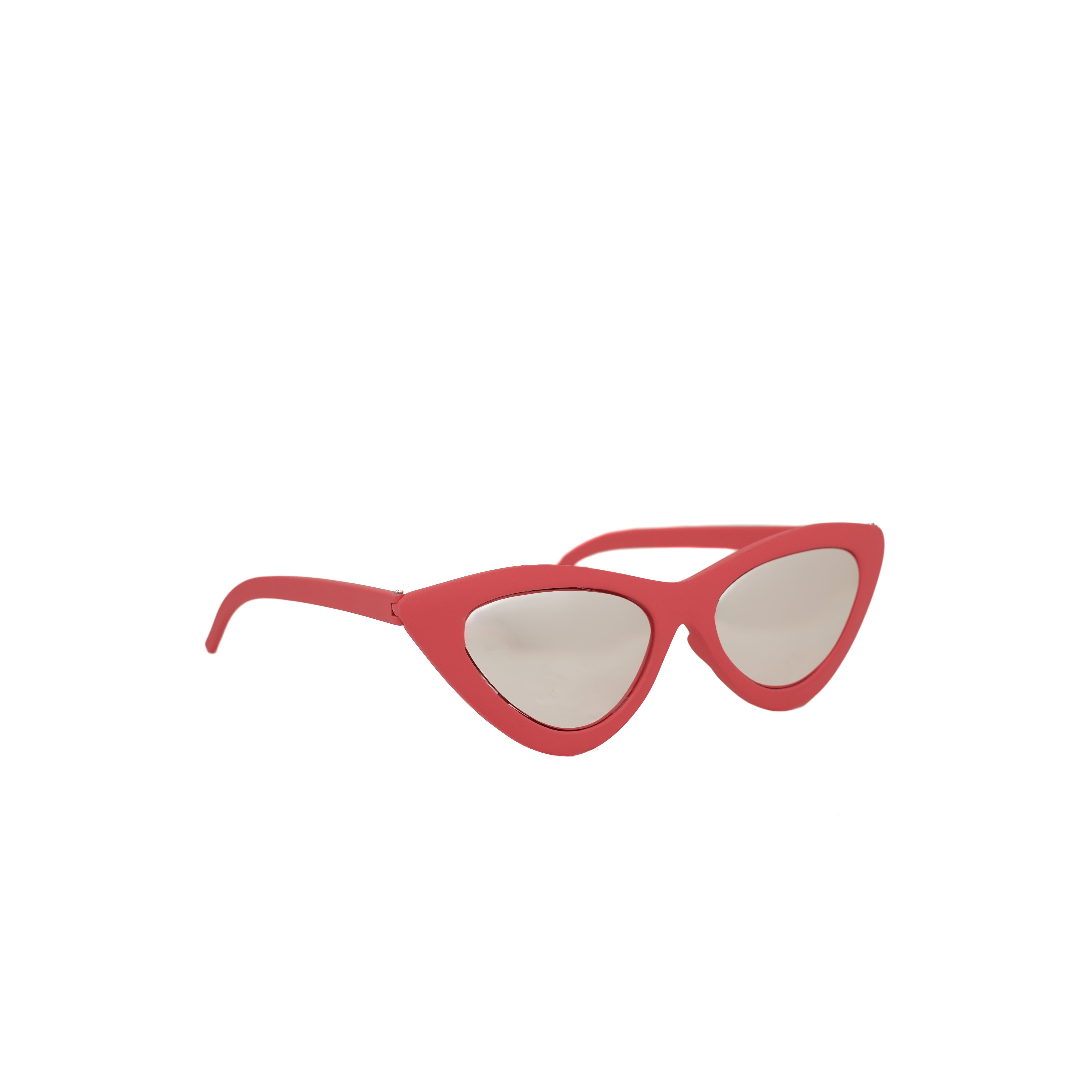 LENTES ROSA METALICO CON PLATEADO