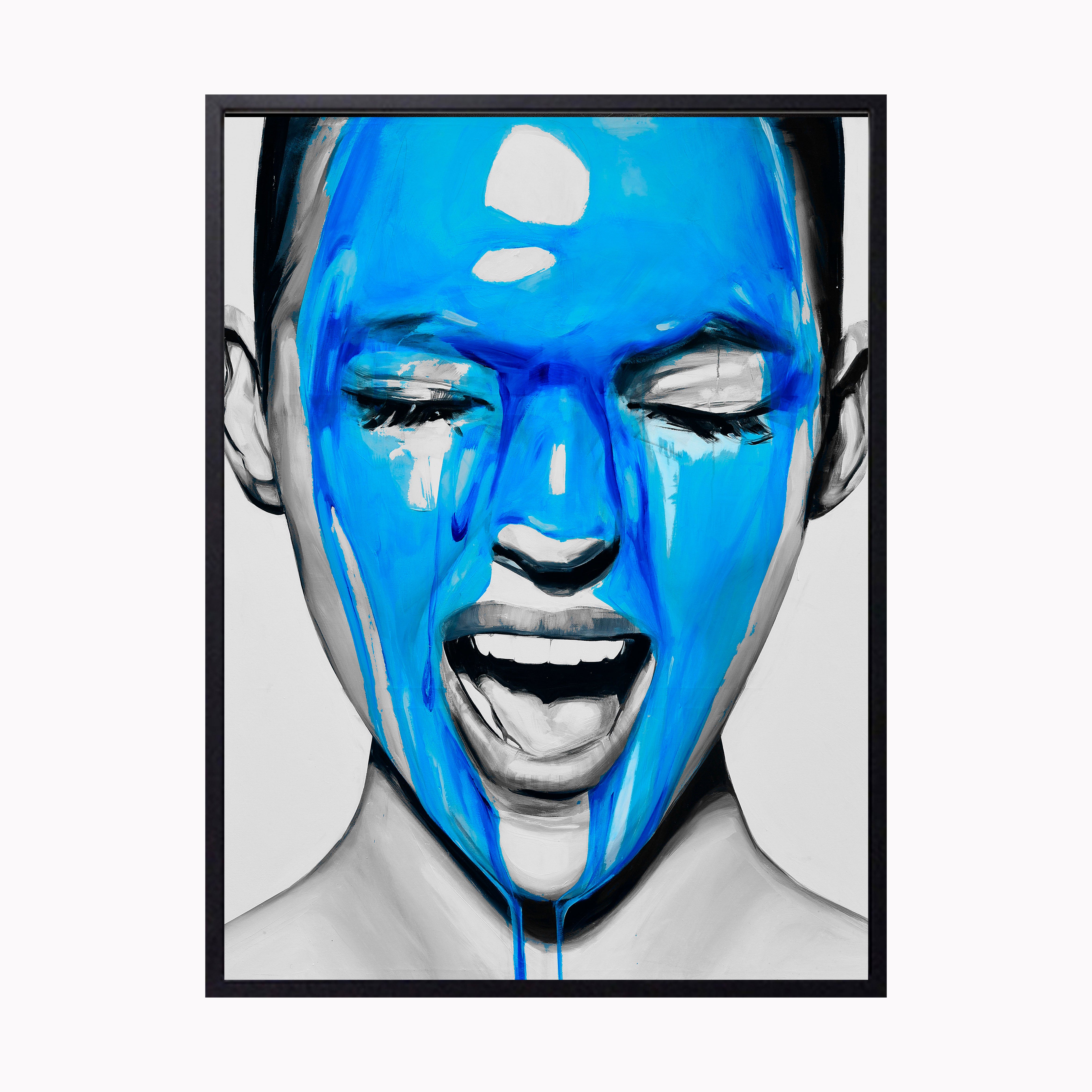 BLUE PAINT FACE