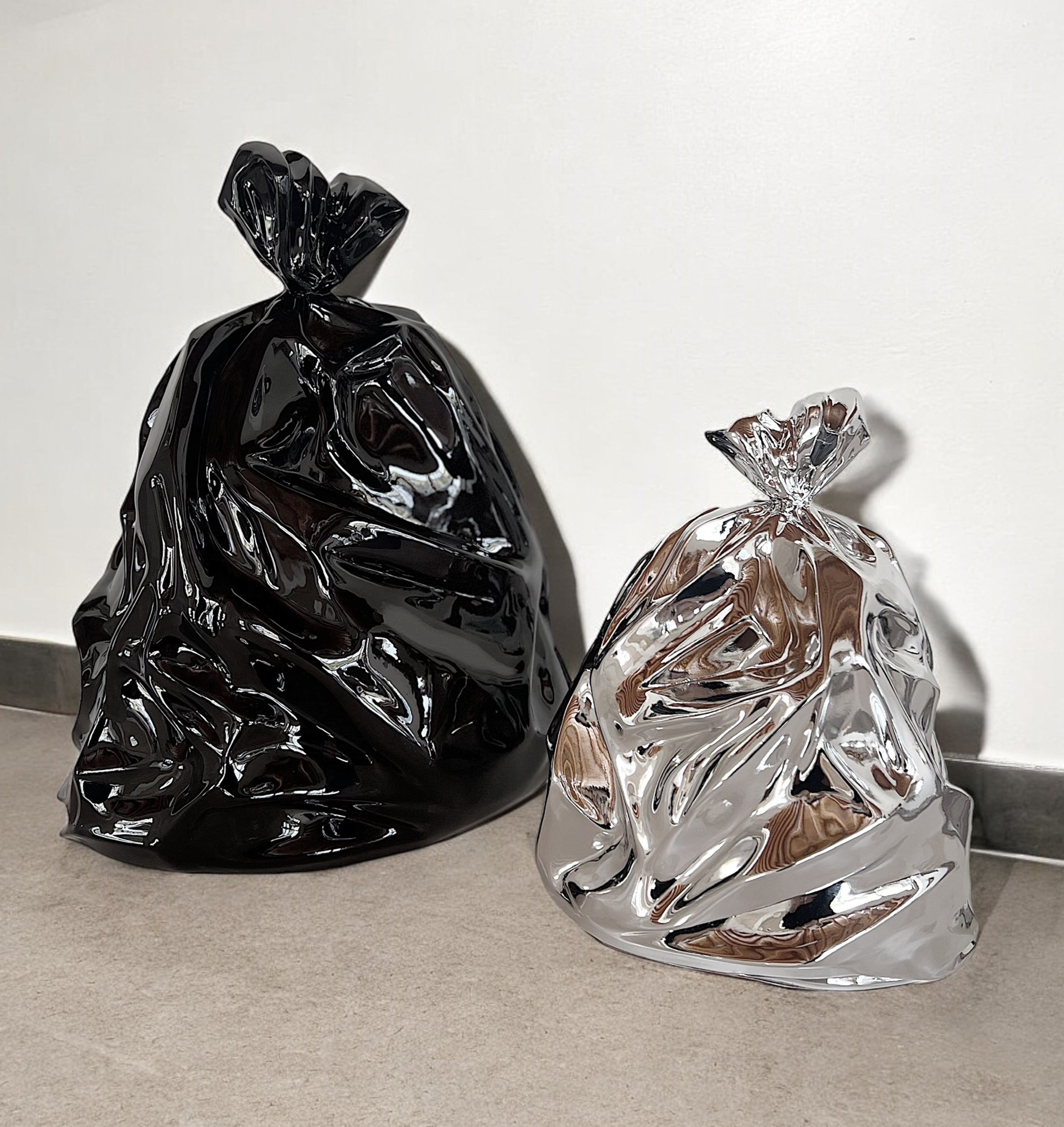 BOLSA CHICA PLATEADA