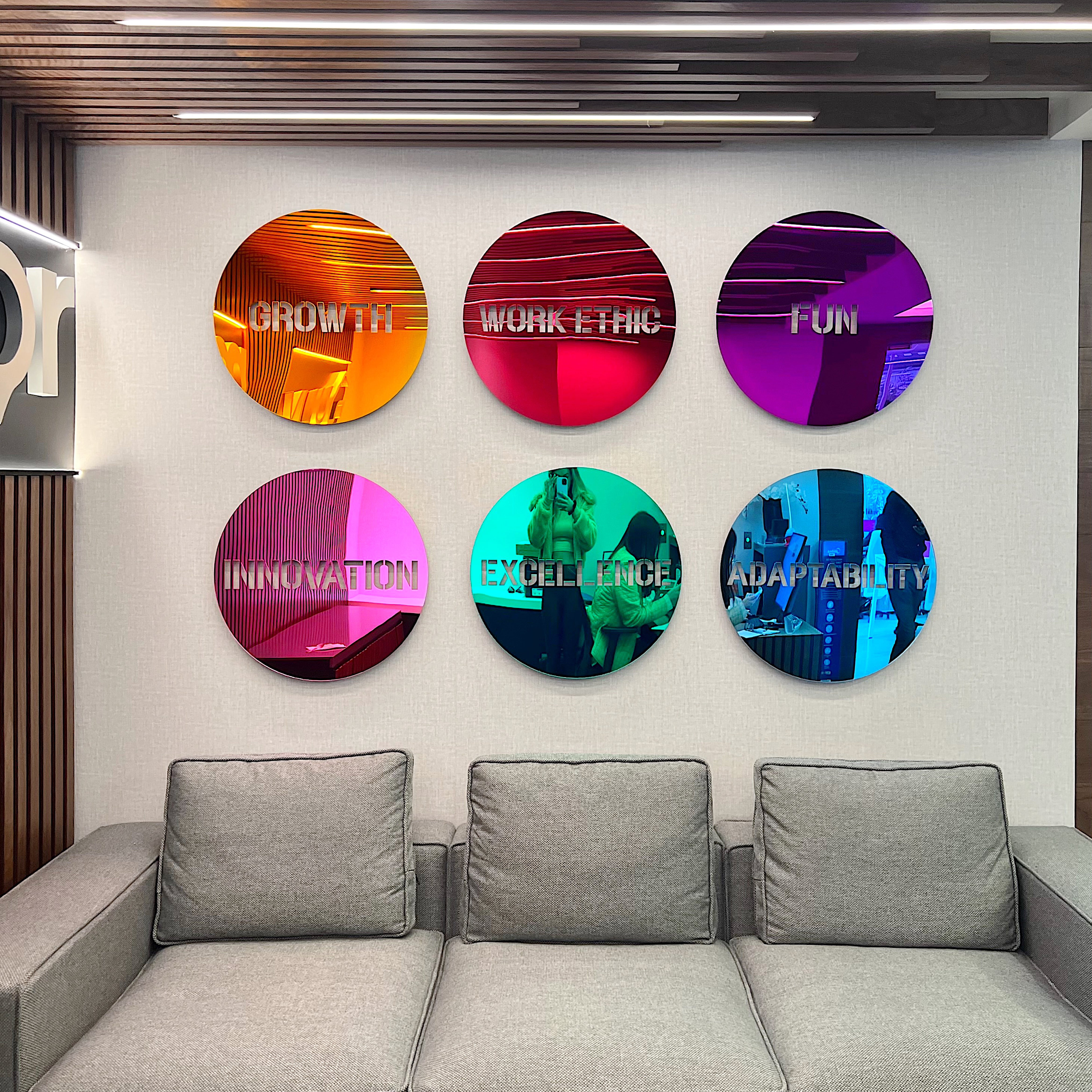 SET DE 6 COLORFUL QUOTES